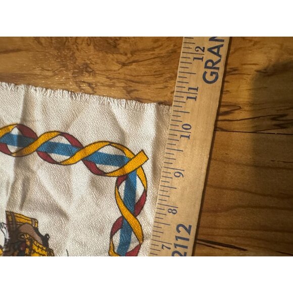 Vintage Austrian Souvenir Tablecloth & 4 Matching Napkins – Heraldry & Folk Art - Picture 12 of 16